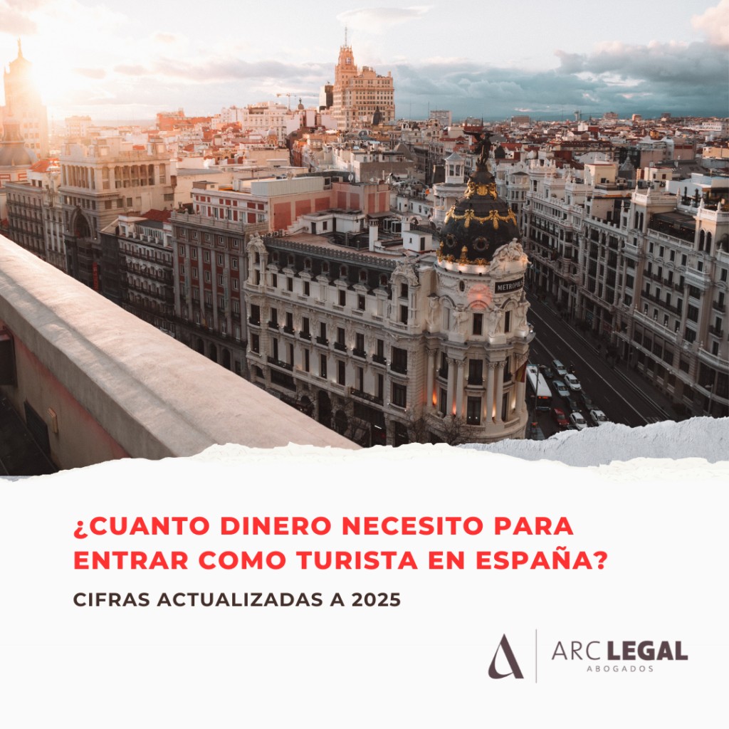 cuánto dinero necesito para entrar en españa