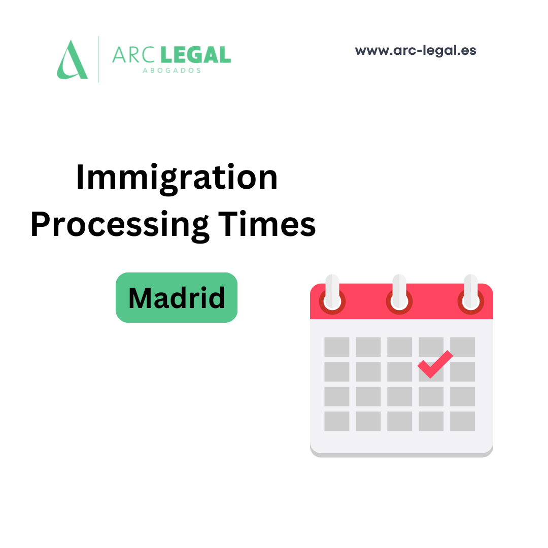 Immigration Processing Times – Madrid