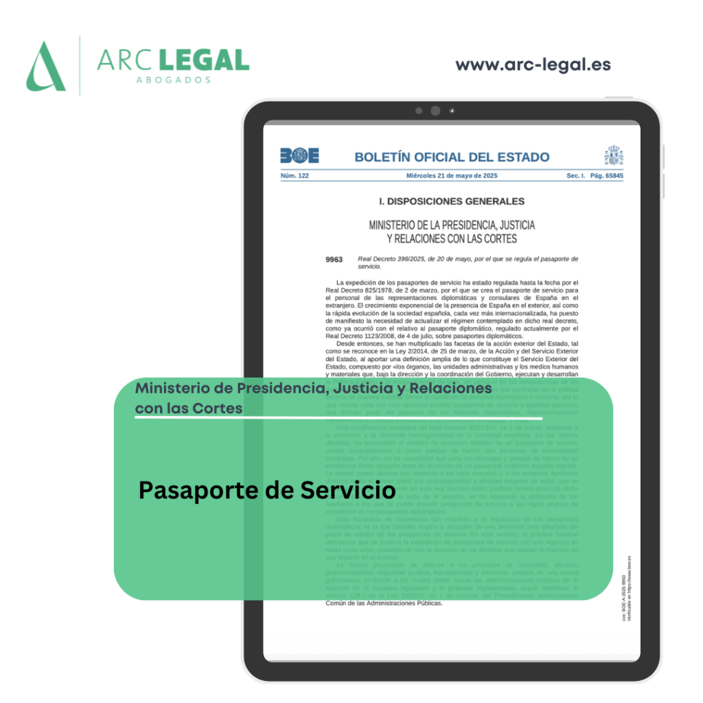 Pasaporte de servicio