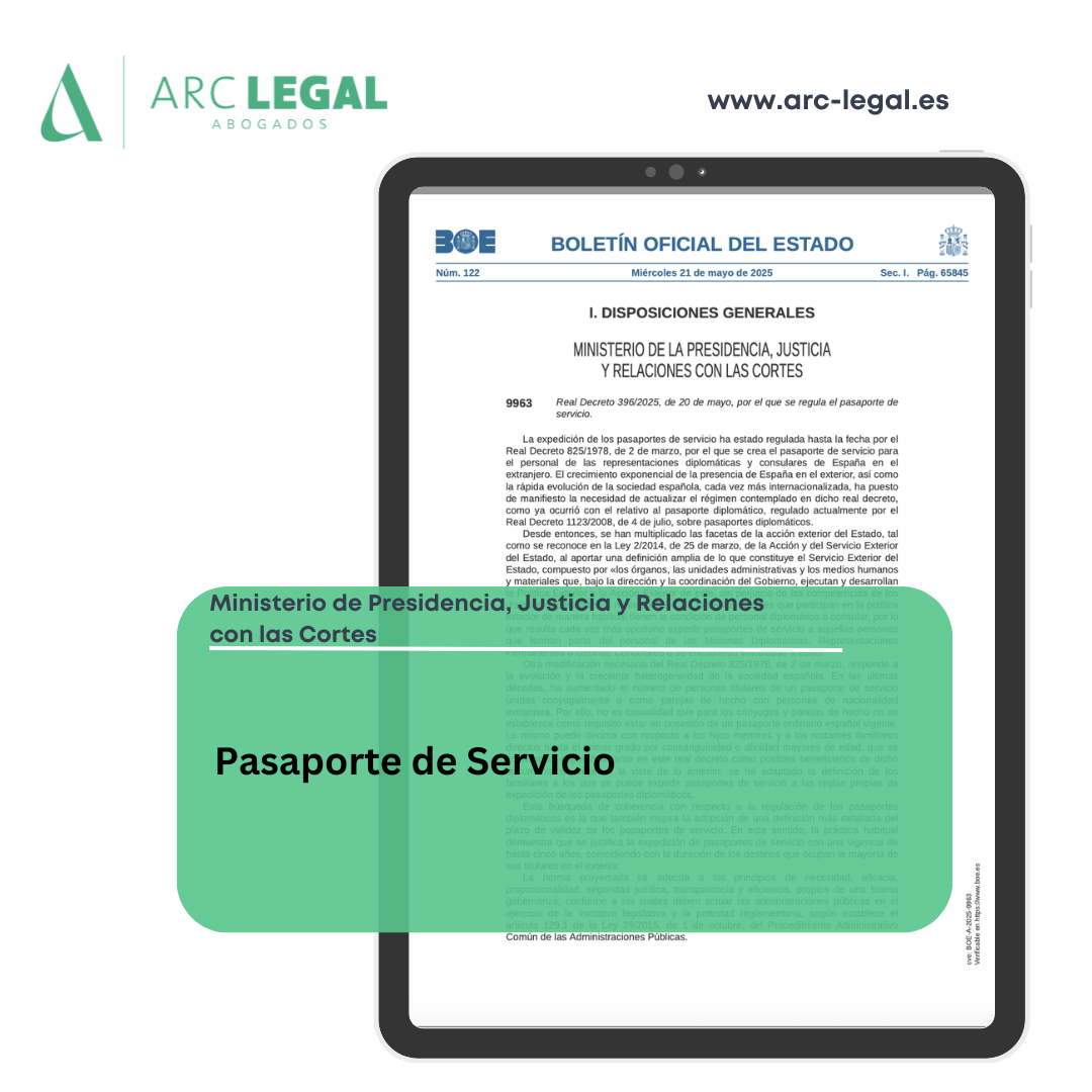 Pasaporte de servicio