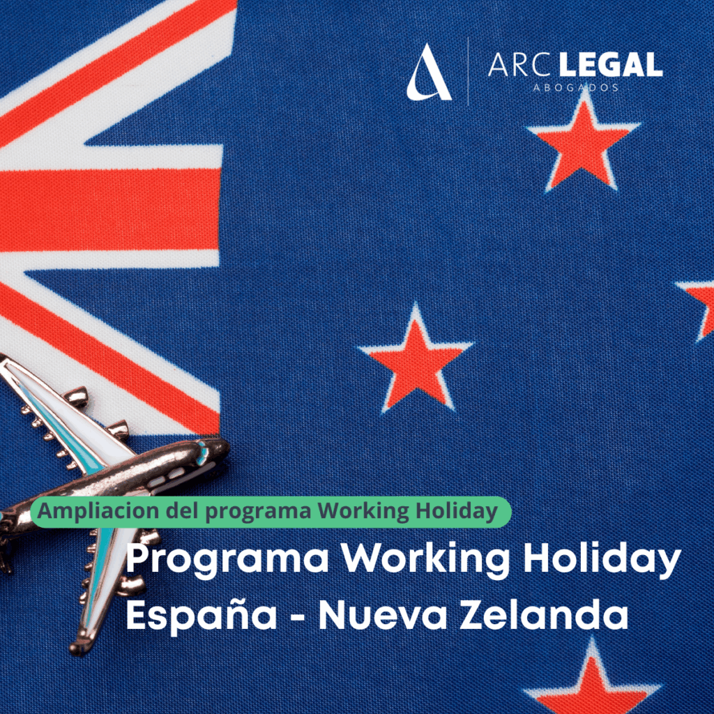 visado Working Holiday para Nueva Zelanda