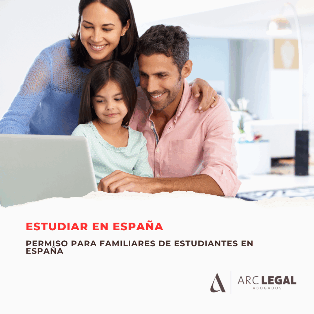 Permiso para familiares de estudiantes en España