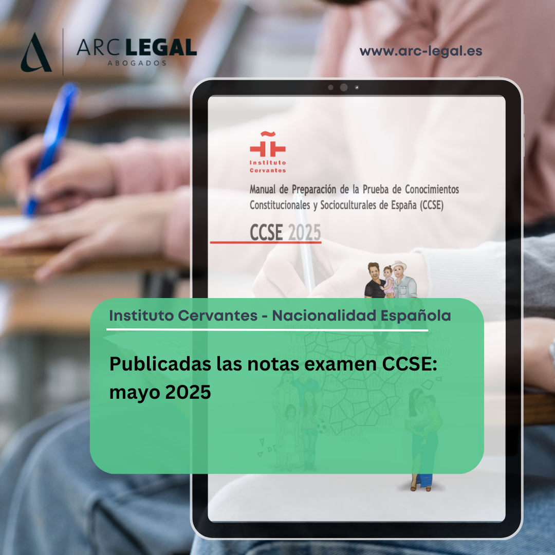 Resultados CCSE mayo 2025