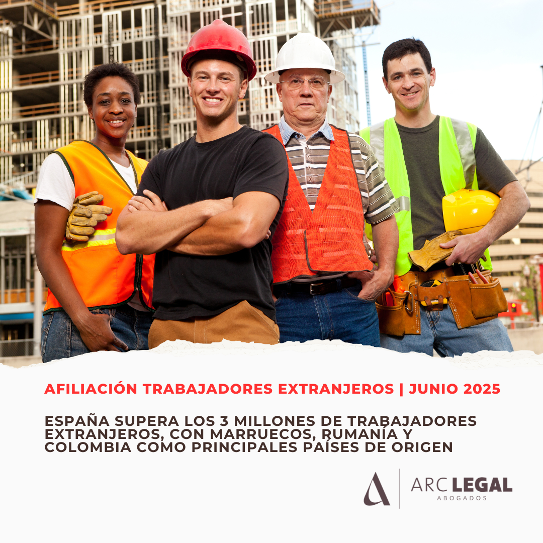 España supera los 3 millones de trabajadores extranjeros, con Marruecos, Rumanía y Colombia como principales países de origen