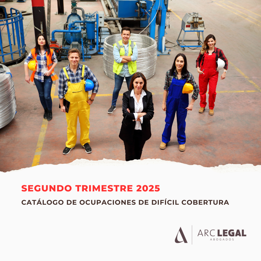 Catálogo de Ocupaciones de Difícil Cobertura 2T de 2025