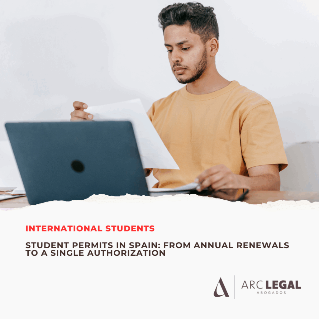 Student Permits in Spain: From Annual Renewals to a Single Authorization