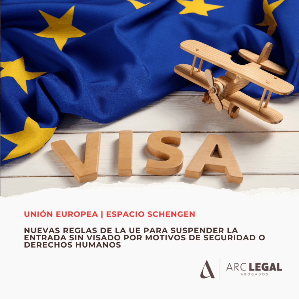 Nuevas reglas de la UE para suspender la entrada sin visado por motivos de seguridad o derechos humanos