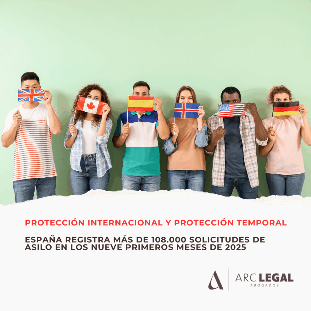 España registra más de 108.000 solicitudes de asilo en los nueve primeros meses de 2025