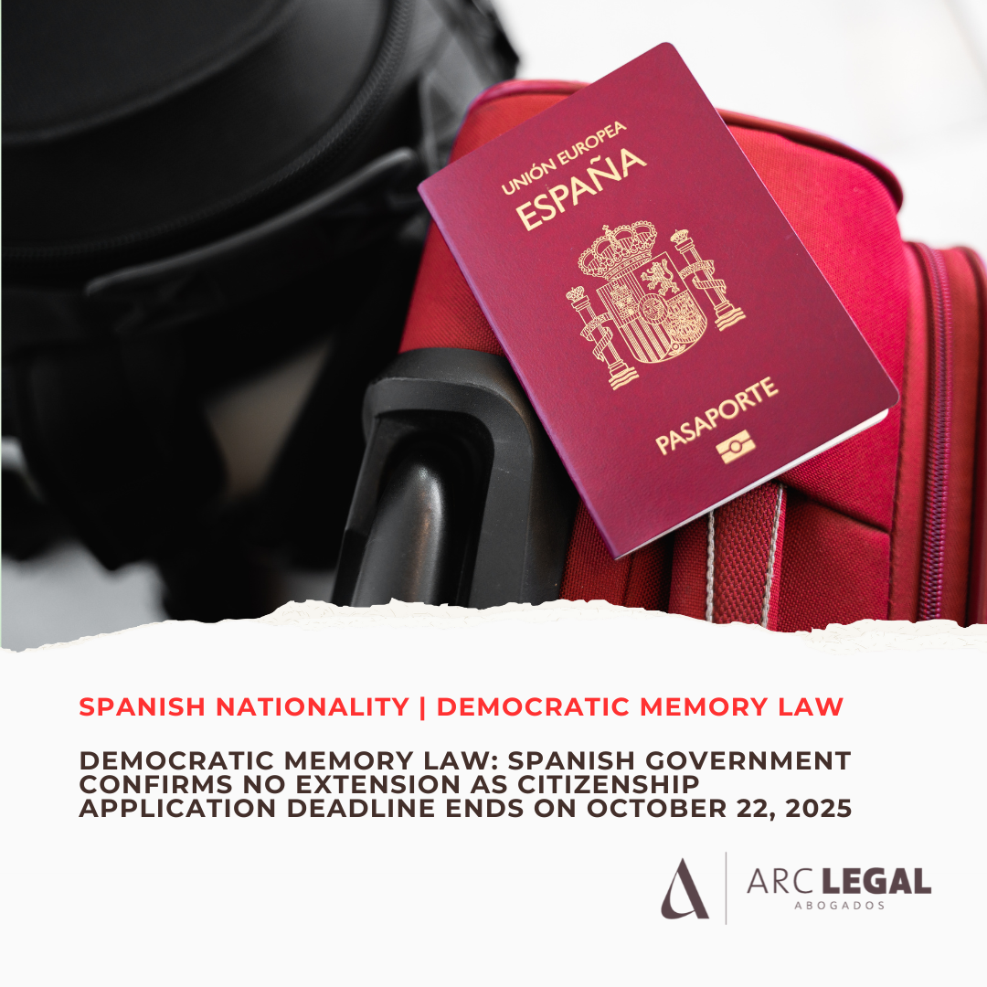 Democratic Memory Law: Spanish Government Confirms No Extension as Citizenship Application Deadline Ends on October 22, 2025