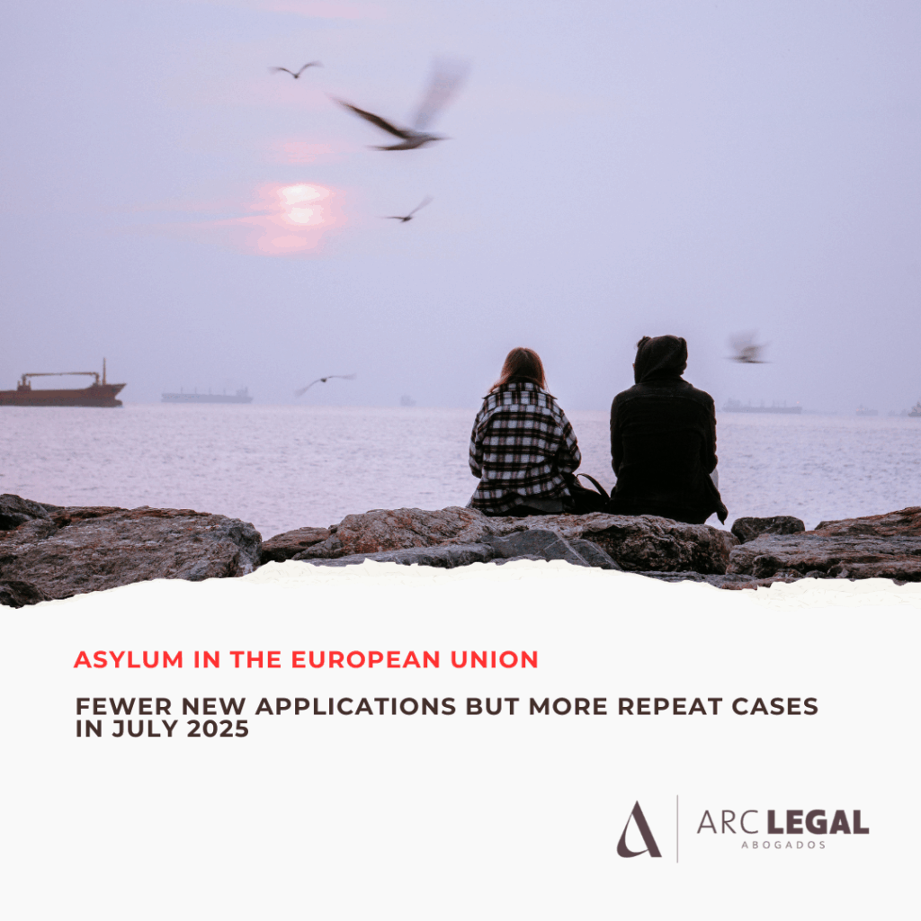 fewer new applications but more repeat cases in July 2025