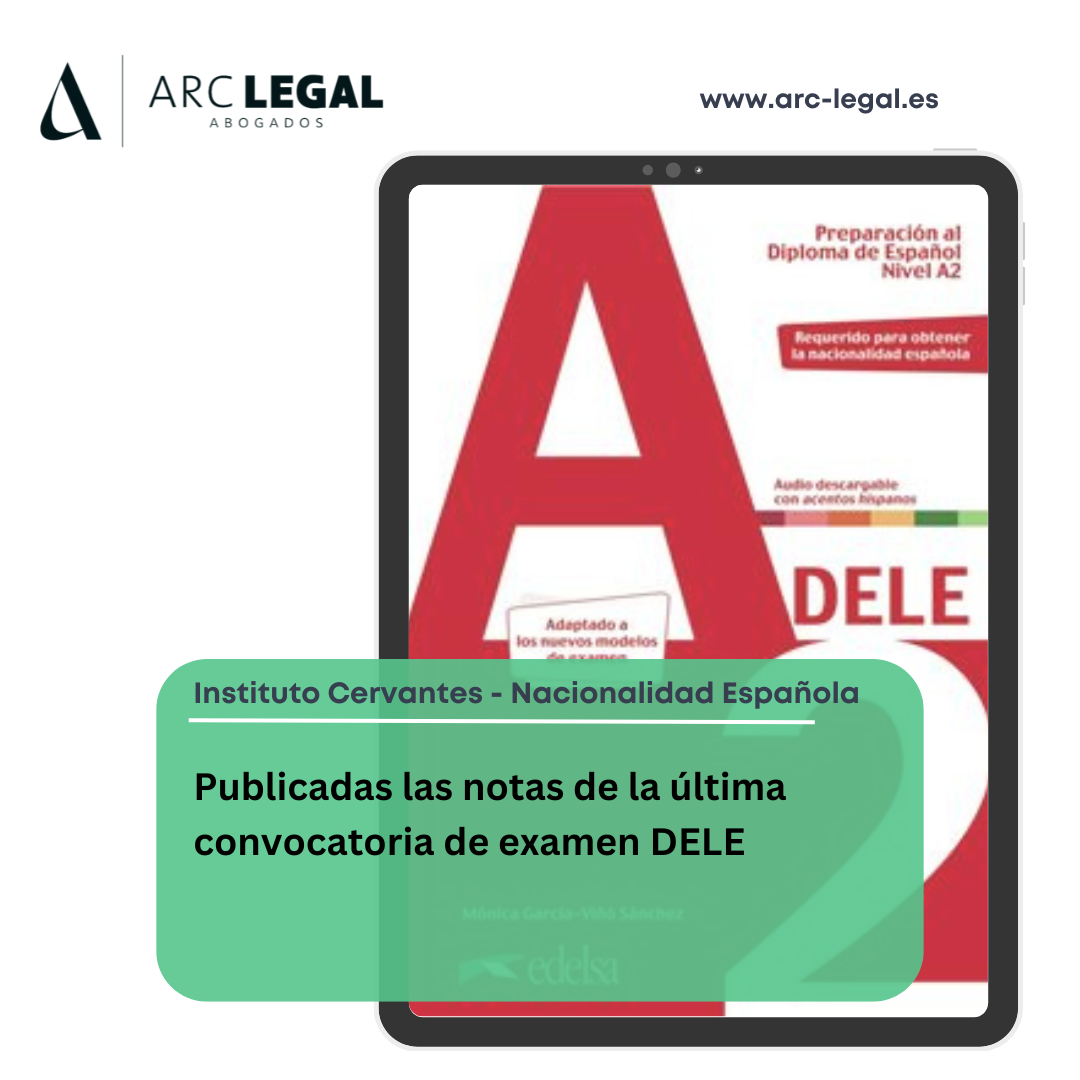 Publicación de las calificaciones DELE
