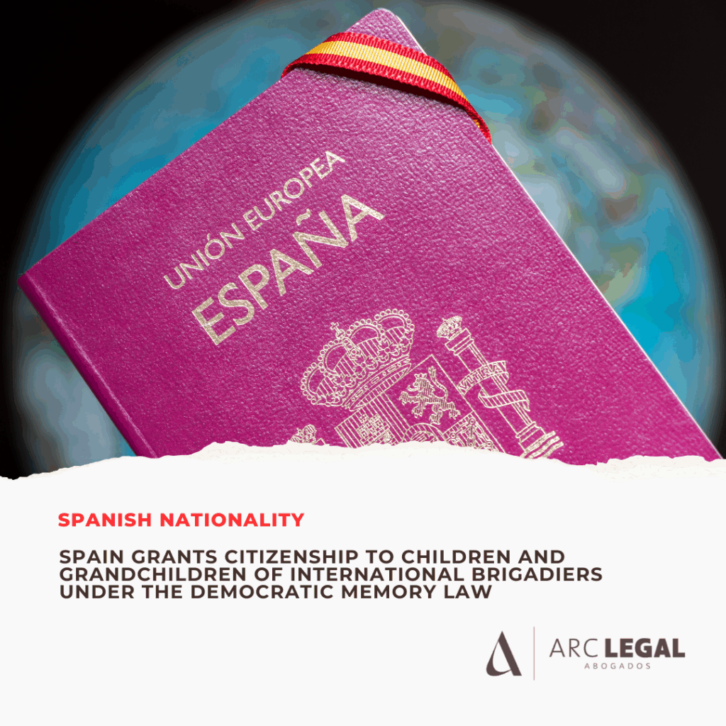 Spain Grants Citizenship to Children and Grandchildren of International Brigadiers under the Democratic Memory Law
