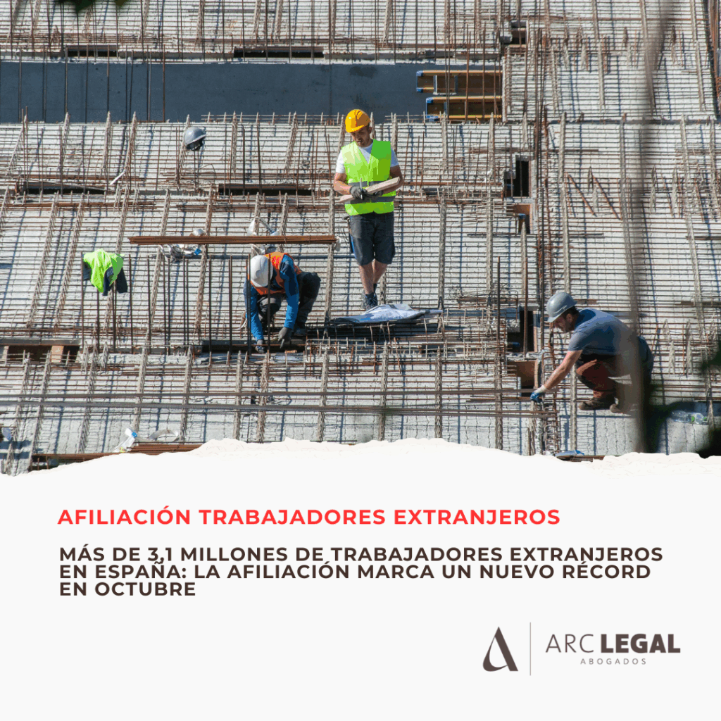 Más de 3,1 millones de trabajadores extranjeros en España: la afiliación marca un nuevo récord en octubre