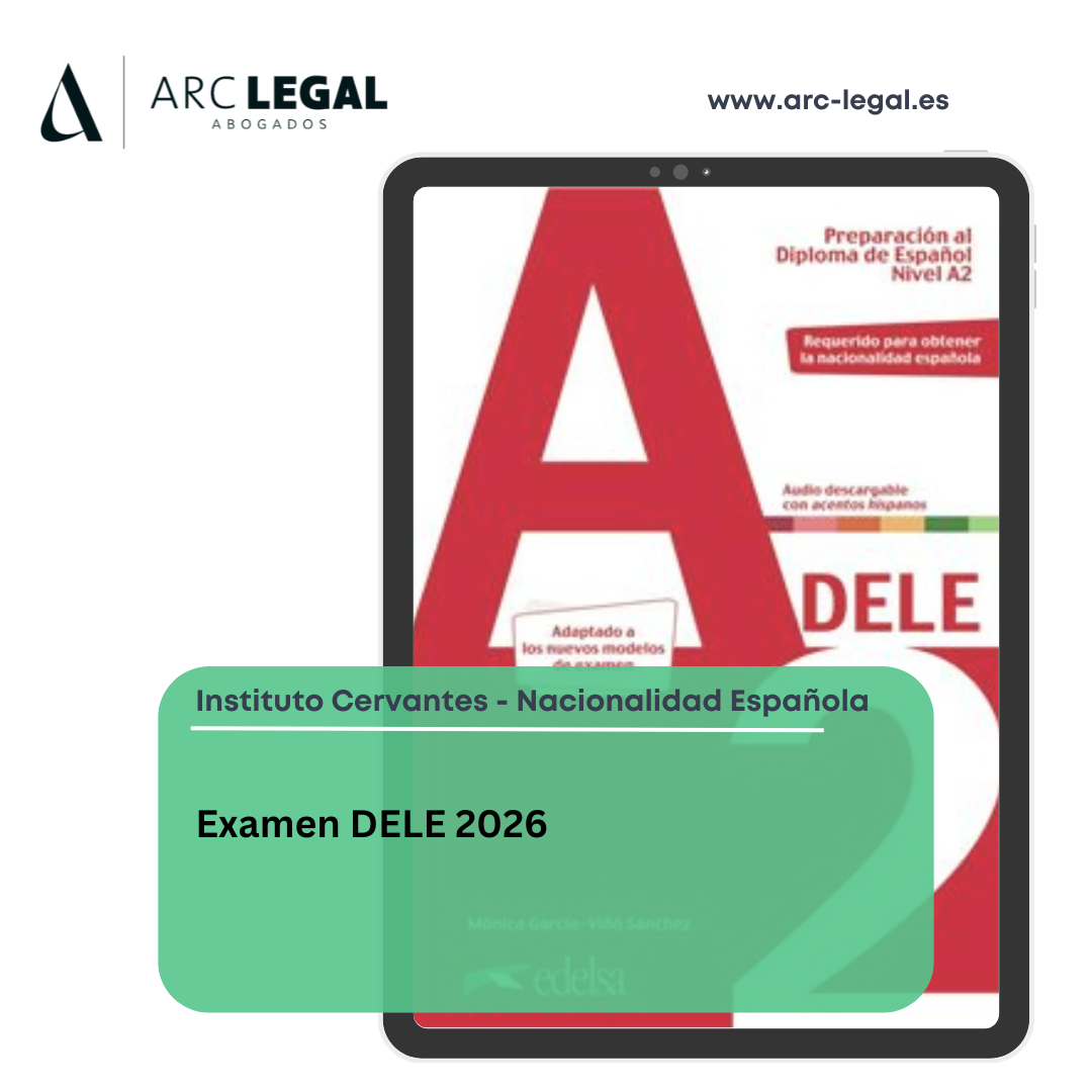 Calendario de examenes dele 2026