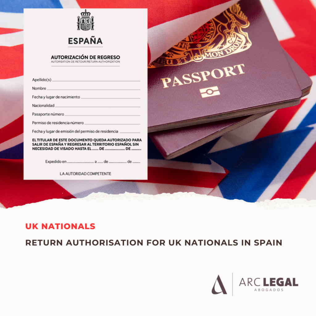 Return Authorisation for UK Nationals in Spain
