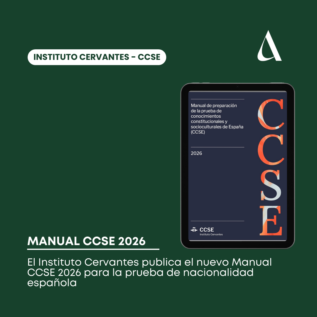 Publicado el Manual CCSE 2026: contenidos oficiales de la prueba de nacionalidad española
