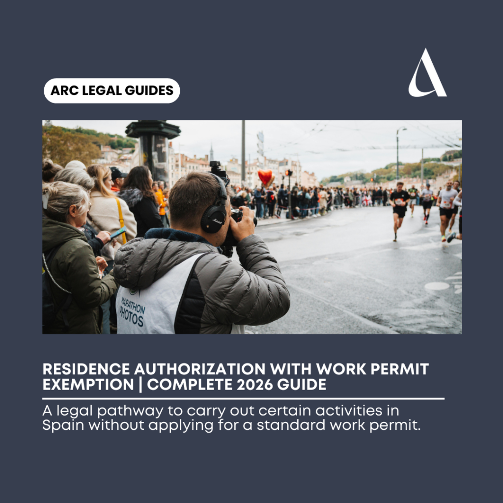 Residence authorization with work permit exemption applies and how to apply in 2026
