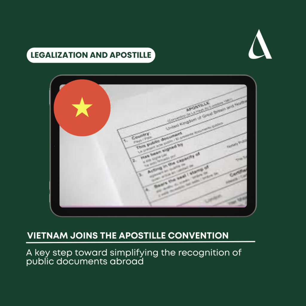 Vietnam joins the Apostille Convention