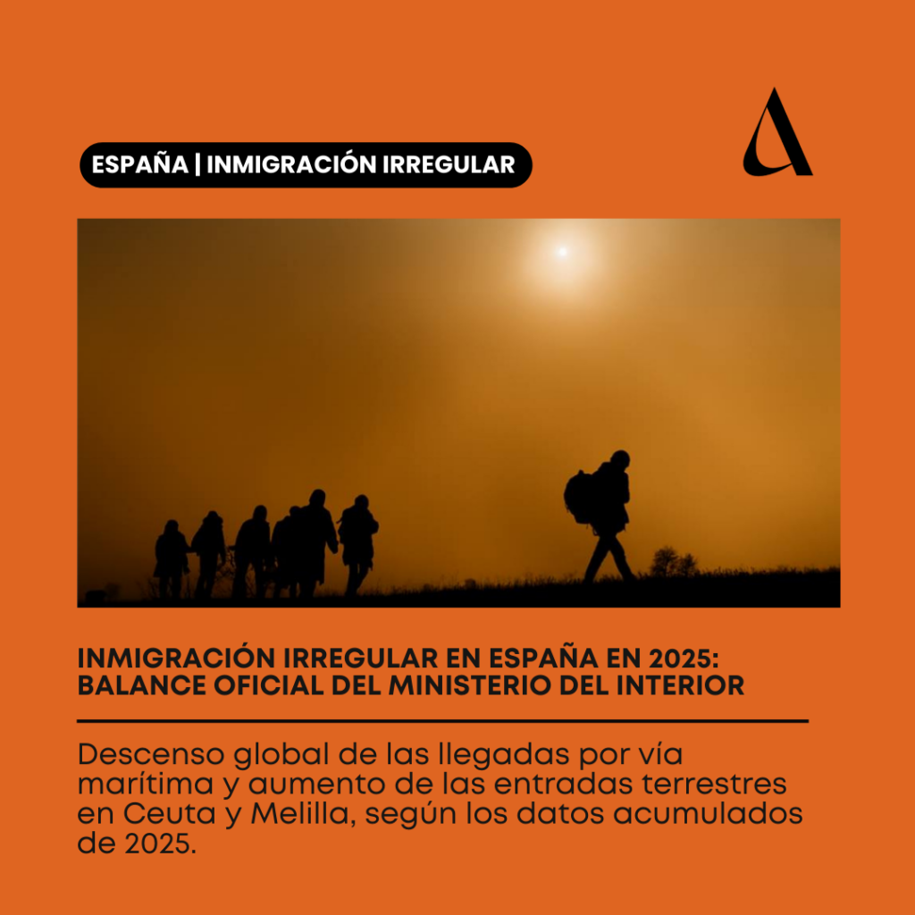 Datos oficiales de inmigración irregular en España 2025