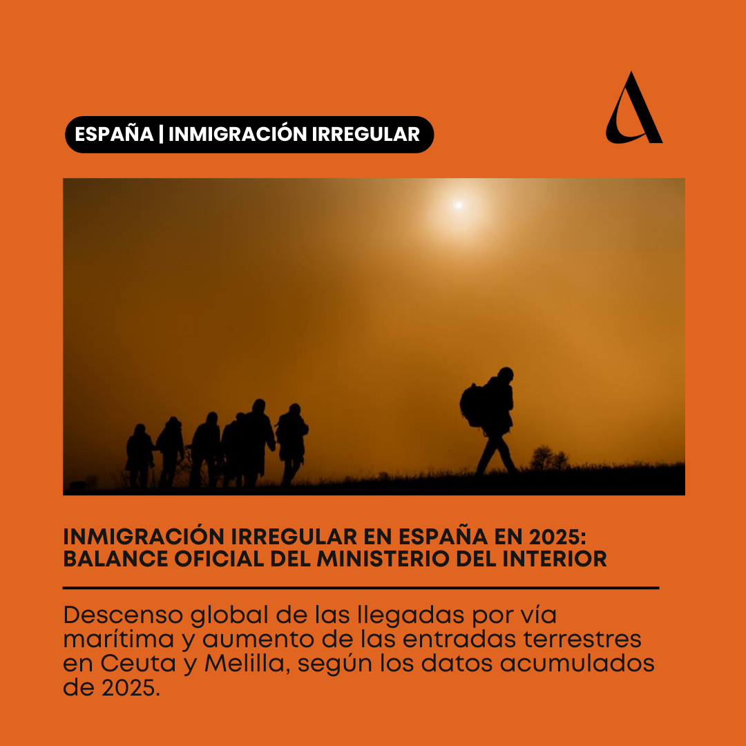 Datos oficiales de inmigración irregular en España 2025