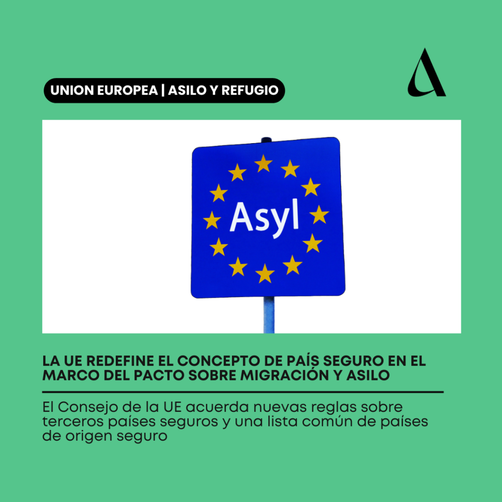 El Consejo de la UE acuerda nuevas reglas sobre terceros países seguros y una lista común de países de origen seguro