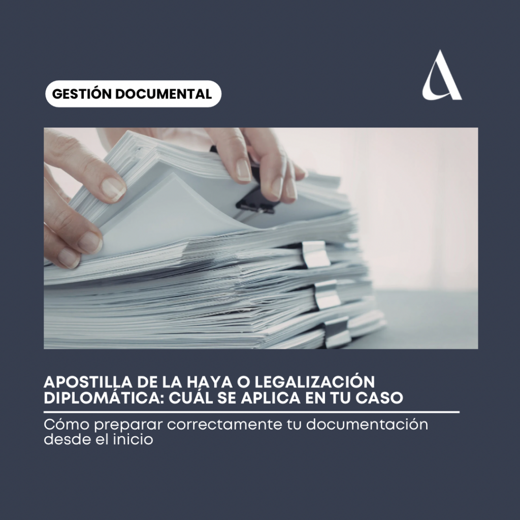 Legalización y apostilla 2026