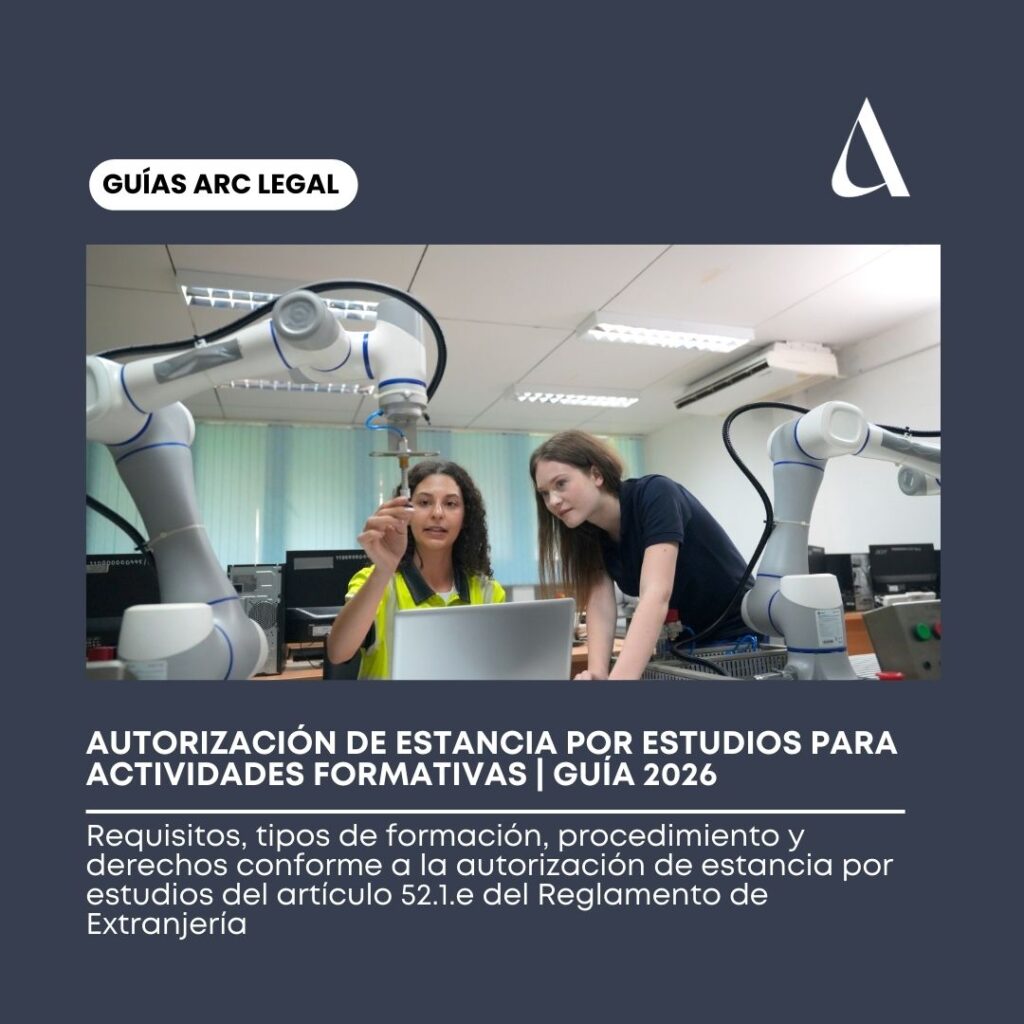 Autorización de estancia por estudios para actividades formativas | guía 2026