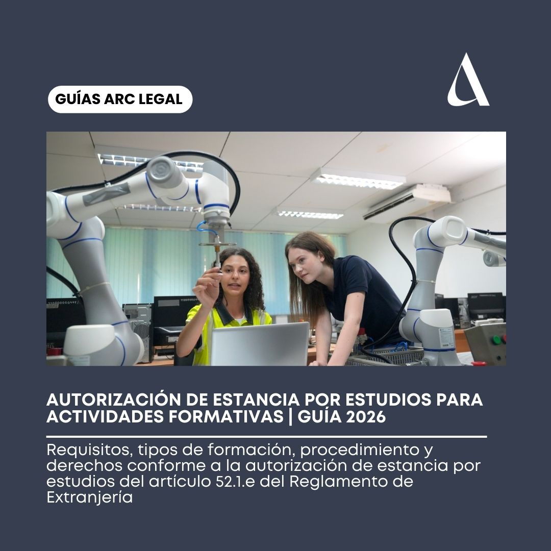 Autorización de estancia por estudios para actividades formativas | guía 2026