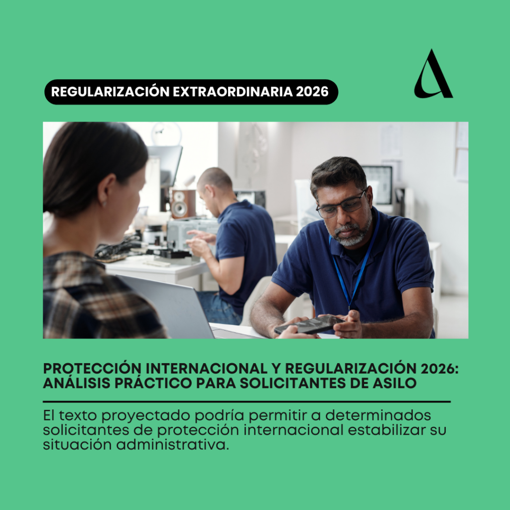 Regularización 2026 y asilo en España: