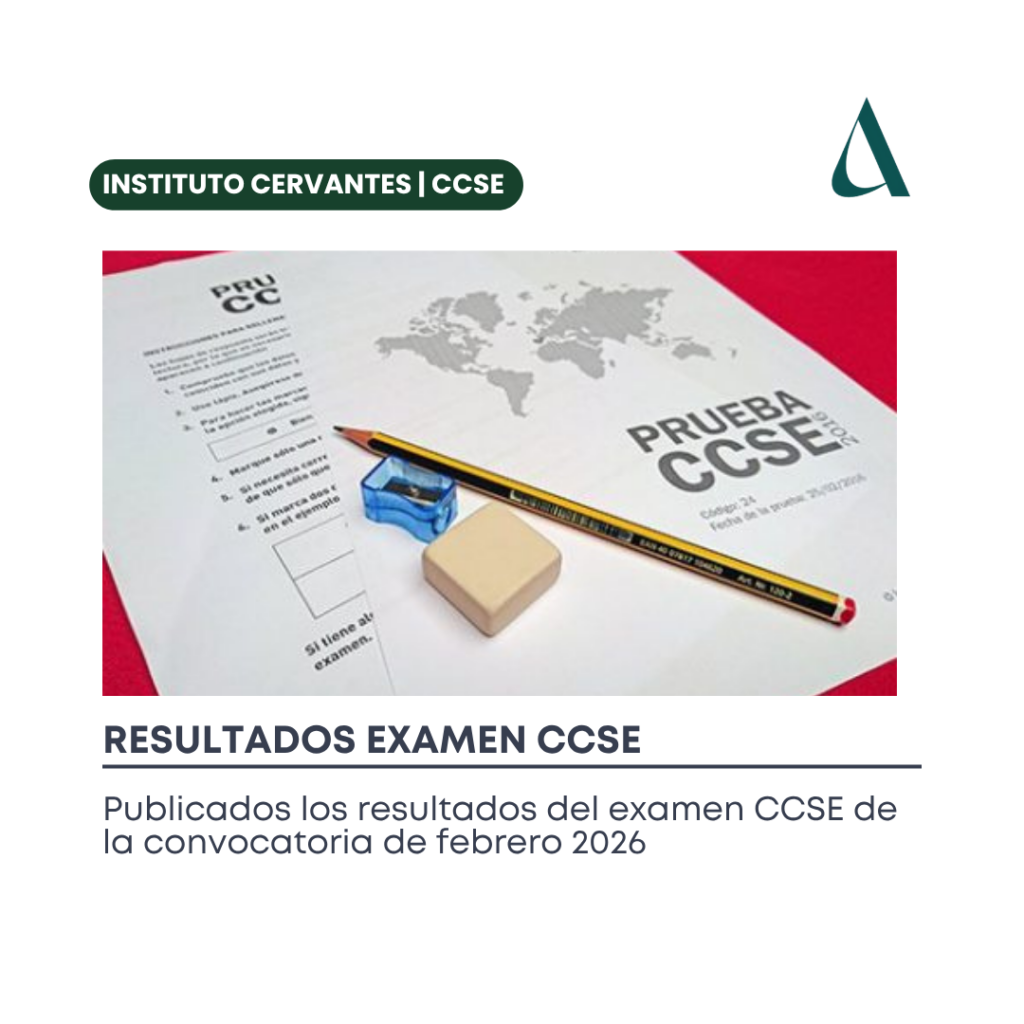 CCSE - Convocatoria de marzo 2026: publicación de los resultados