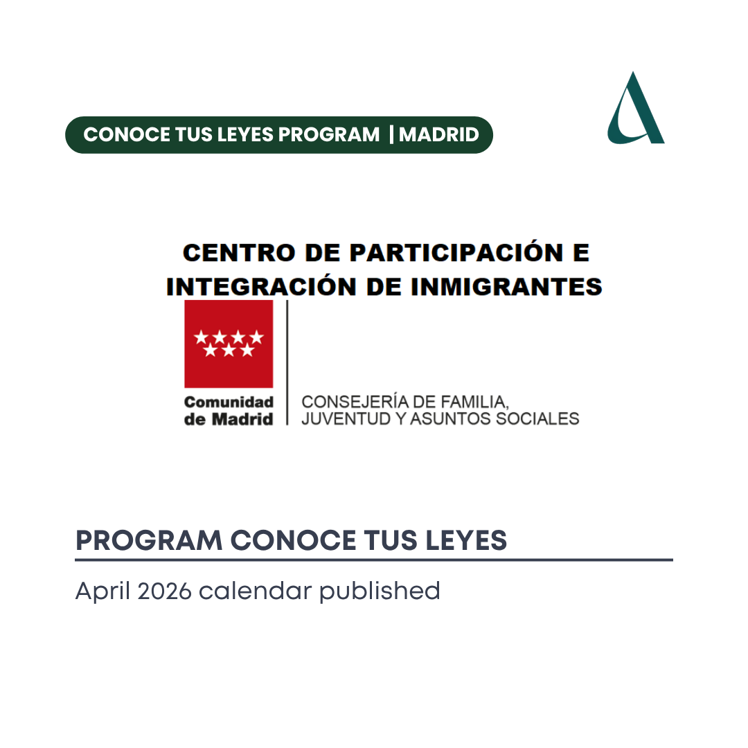 Conoce tus leyes programadas April 2026