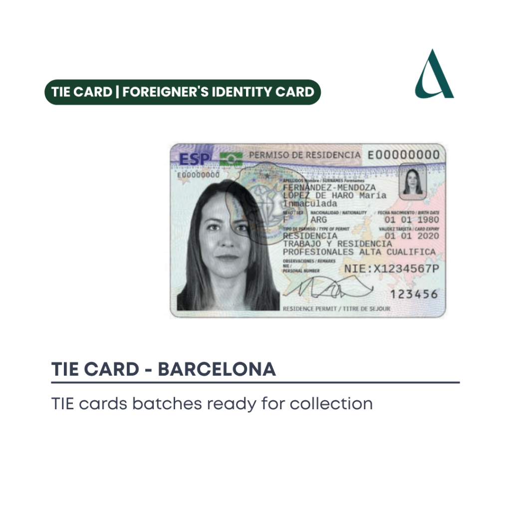 TIE collection in Barcelona | Find out if your Spanish ID card is ready