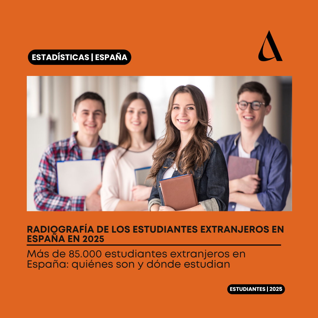 Radiografía de los estudiantes extranjeros en España en 2025