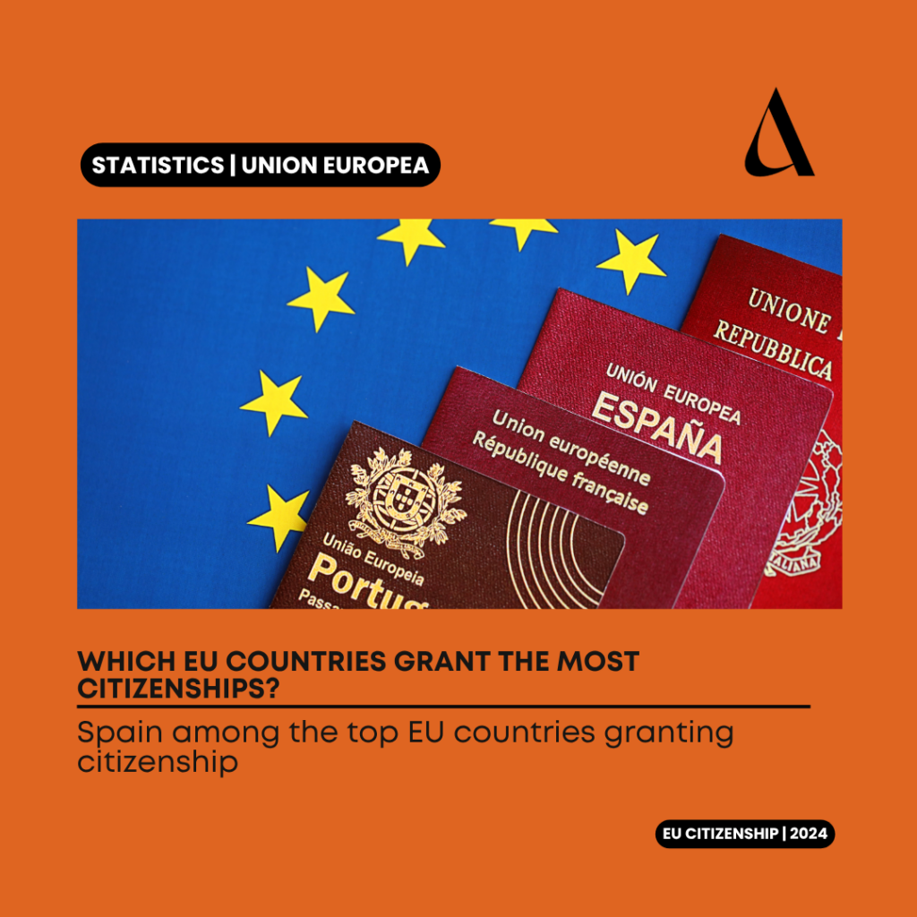 Which EU countries grant the most citizenships?