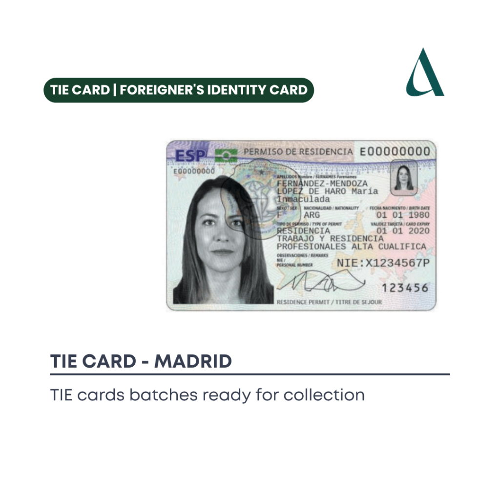 TIE collection in Madrid | Find out if your Spanish ID card is ready