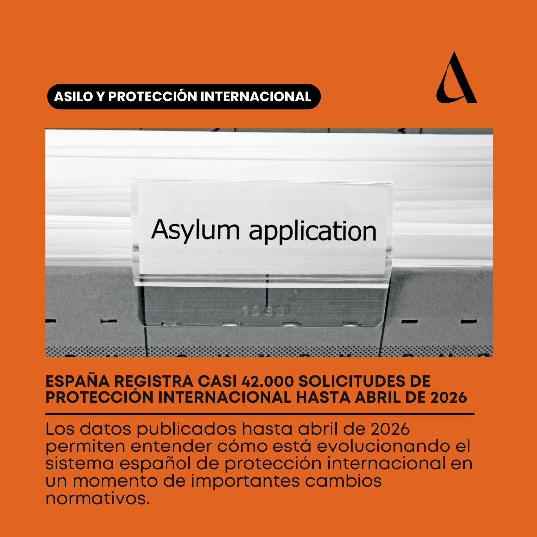 España registra casi 42.000 solicitudes de protección internacional hasta abril de 2026