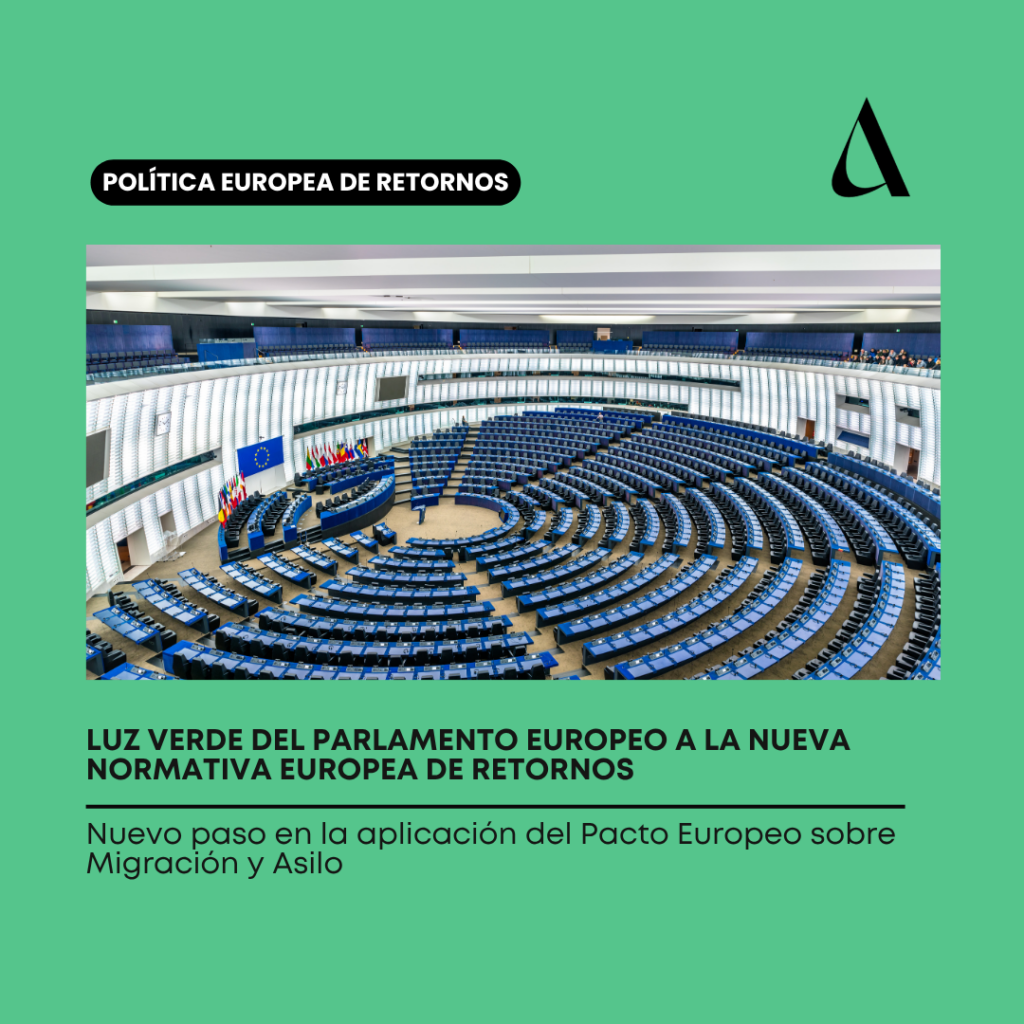 Luz verde del Parlamento Europeo a la nueva normativa europea de retornos