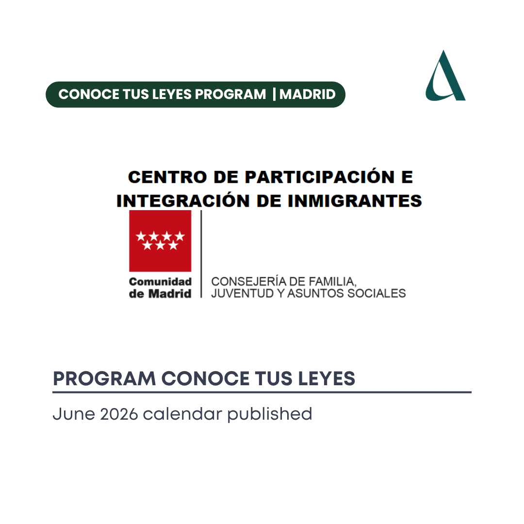 Curso “Conoce tus Leyes” en Madrid: fechas, requisitos y utilidad: Junio 2026