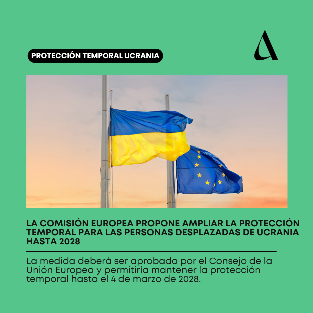 La Comisión Europea propone ampliar la protección temporal para las personas desplazadas de Ucrania hasta 2028
