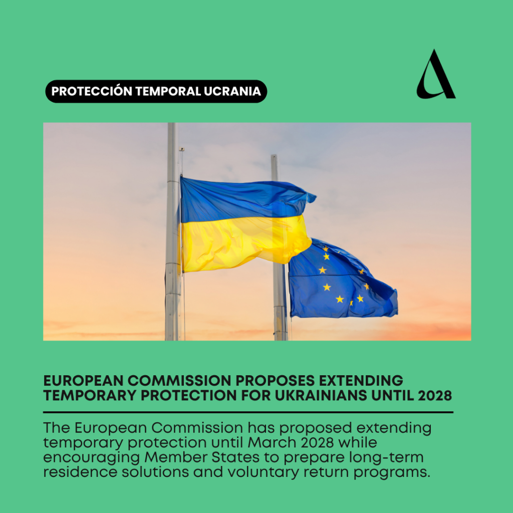 European Commission proposes extending Temporary Protection for Ukrainians until 2028