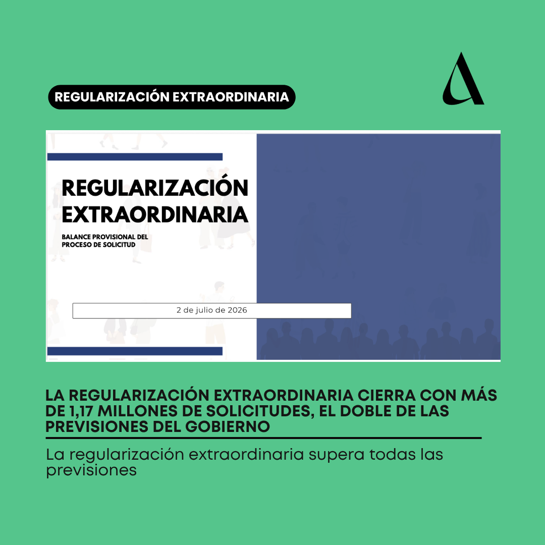 La regularización extraordinaria supera todas las previsiones