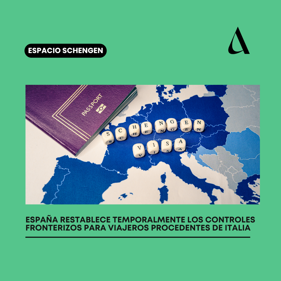España restablece temporalmente los controles fronterizos para viajeros procedentes de Italia