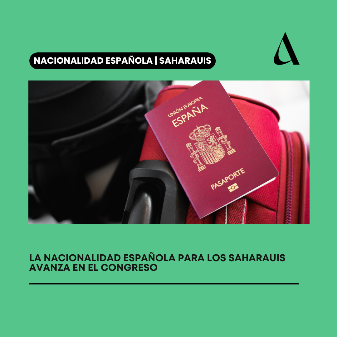 Titular: La nacionalidad española para los saharauis avanza en el Congreso