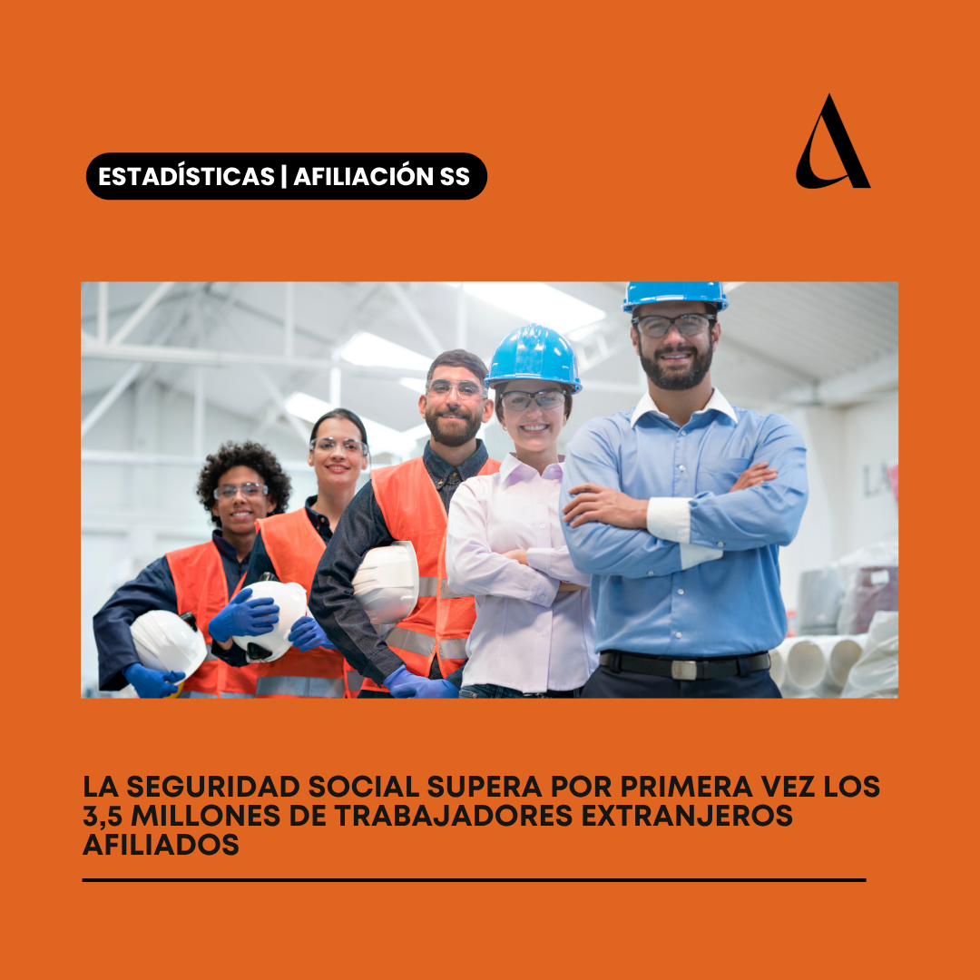La Seguridad Social supera por primera vez los 3,5 millones de trabajadores extranjeros afiliados