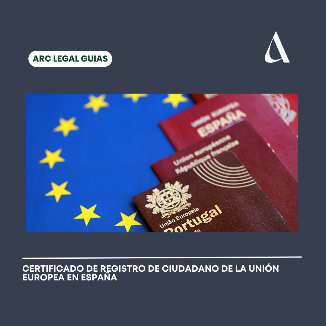 Certificado de Registro de Ciudadano de la Unión Europea en España