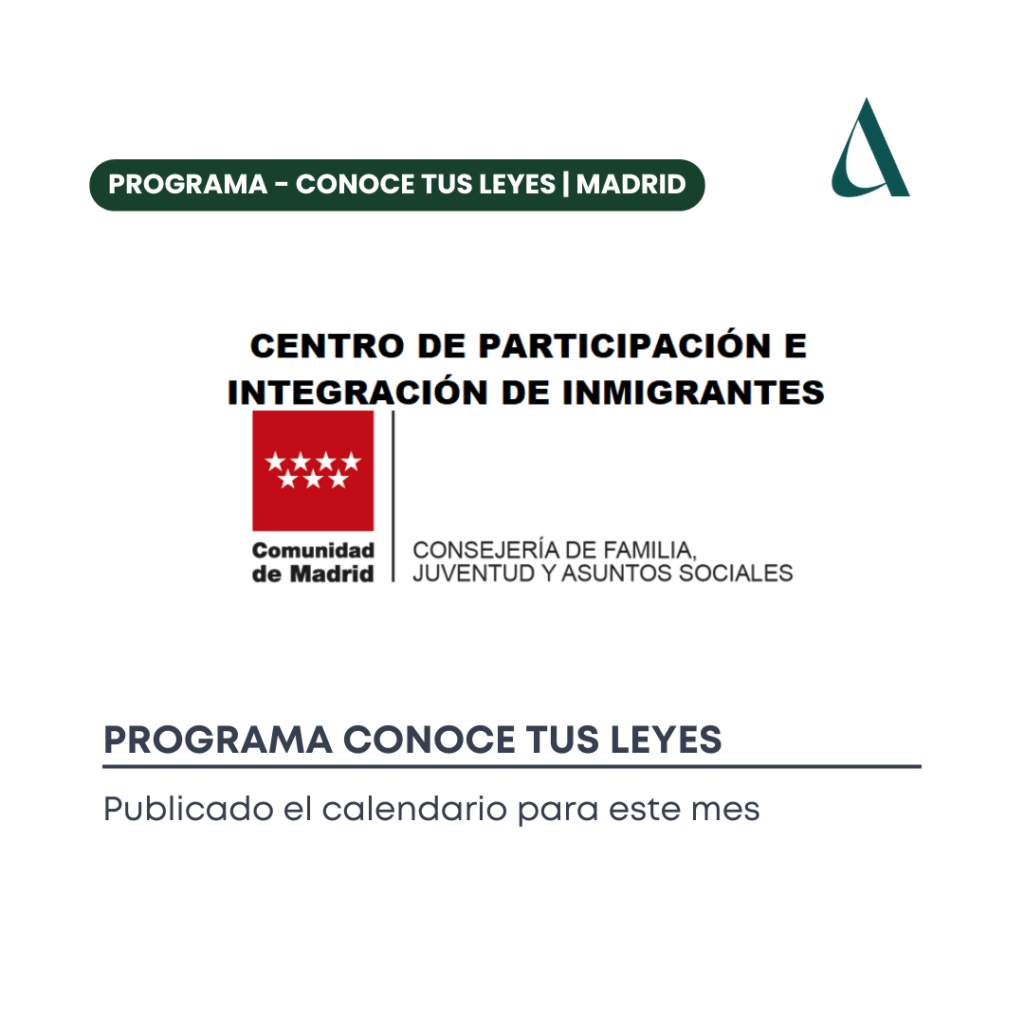 Curso “Conoce tus Leyes” en Madrid: fechas, requisitos y utilidad