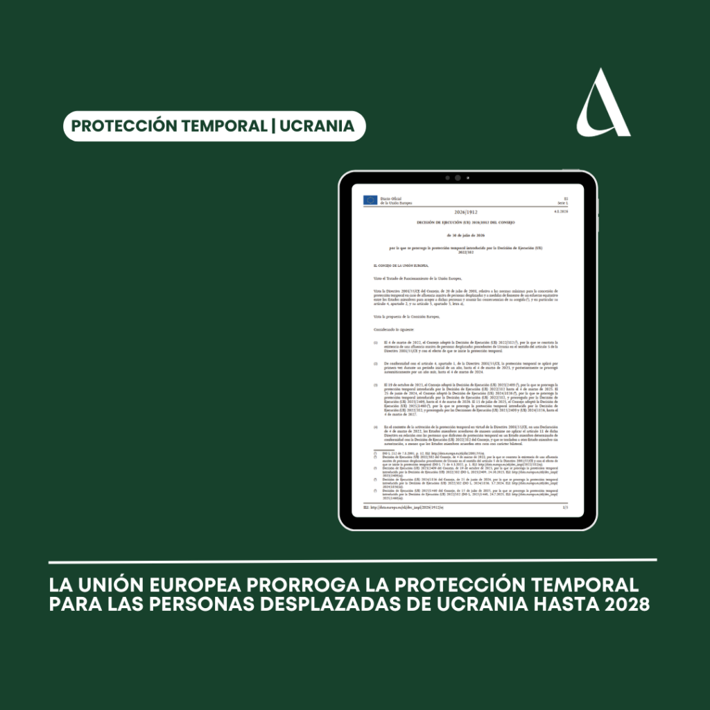 La Unión Europea prorroga la protección temporal para las personas desplazadas de Ucrania hasta 2028