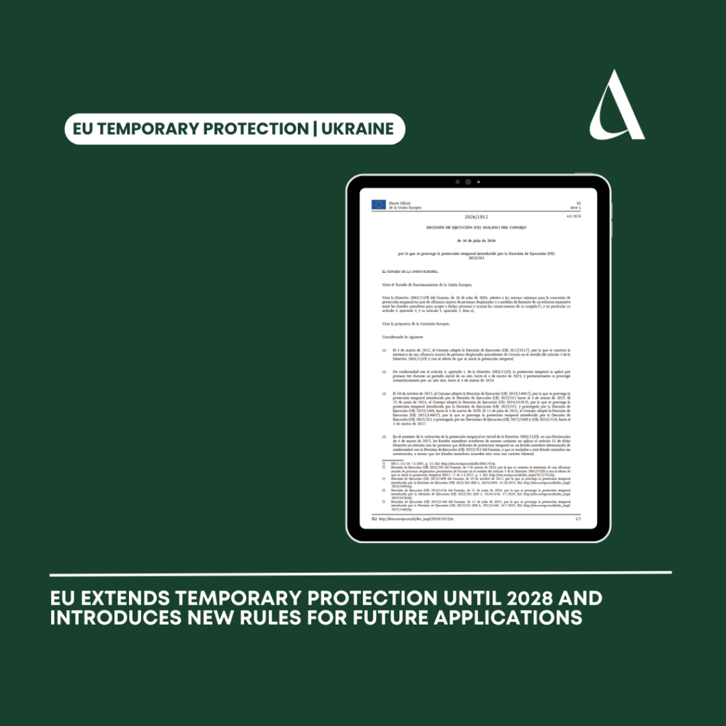 EU extends temporary protection until 2028 and introduces new requirements for future applications
