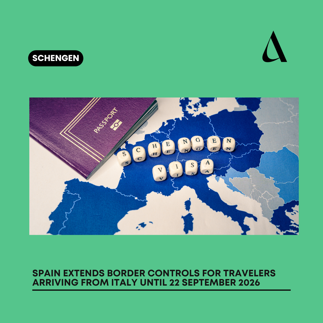 Spain extends border controls for travelers arriving from Italy until 22 September 2026
