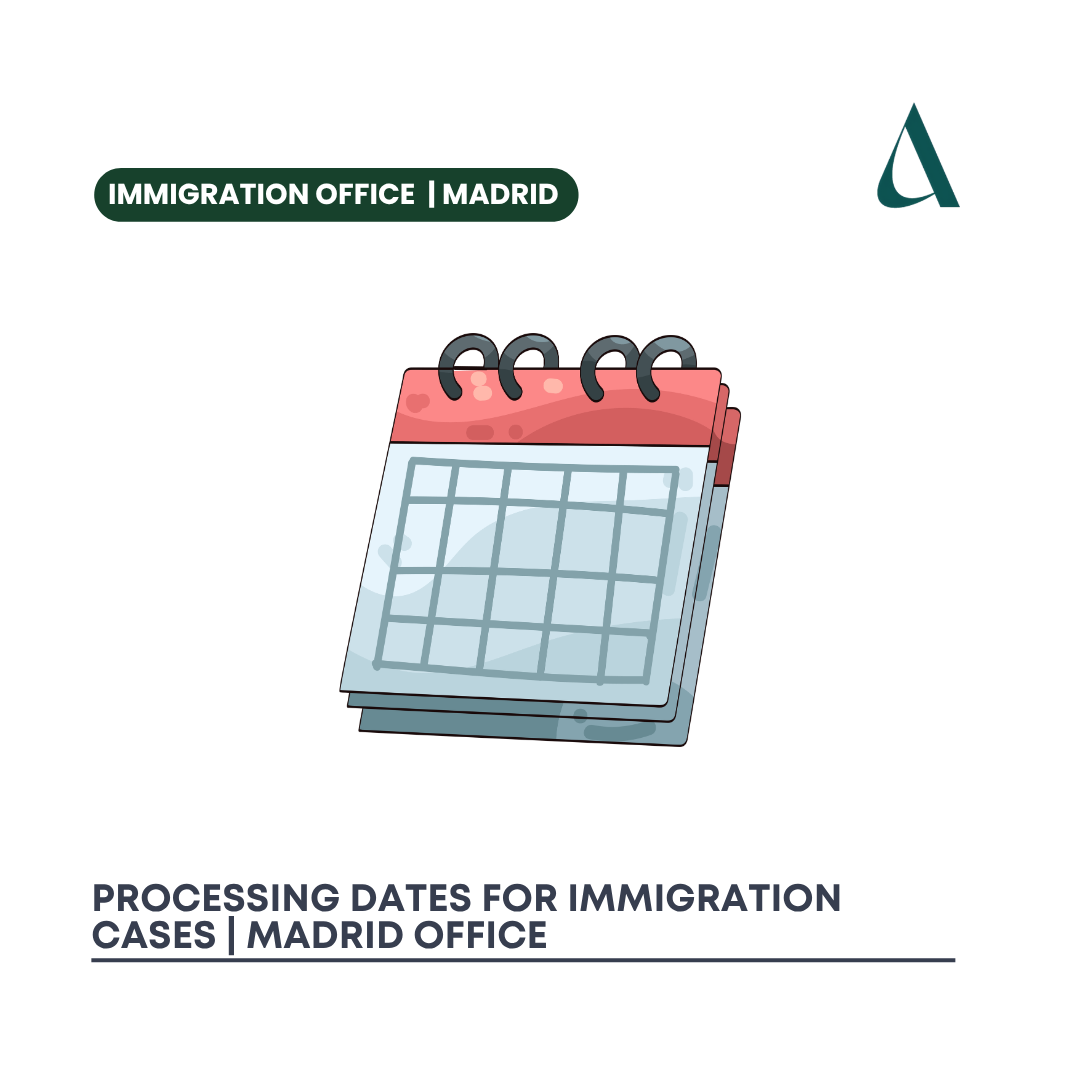 Madrid Immigration office processing times